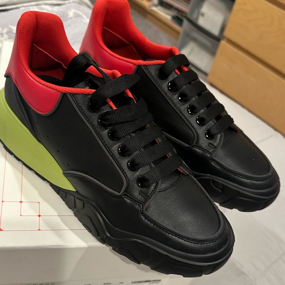 Alexander McQueen sneakers. New with tag. With box, bag. 
Size 43